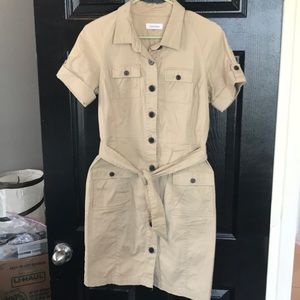 Calvin Klein shirt dress